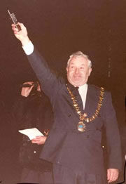 Mayor, Tony Mc Laughlin, starts a new era
